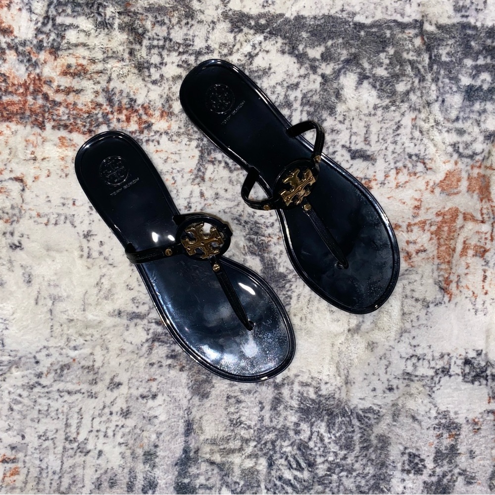 Tory Burch Mini Miller Jelly Thong Sandals